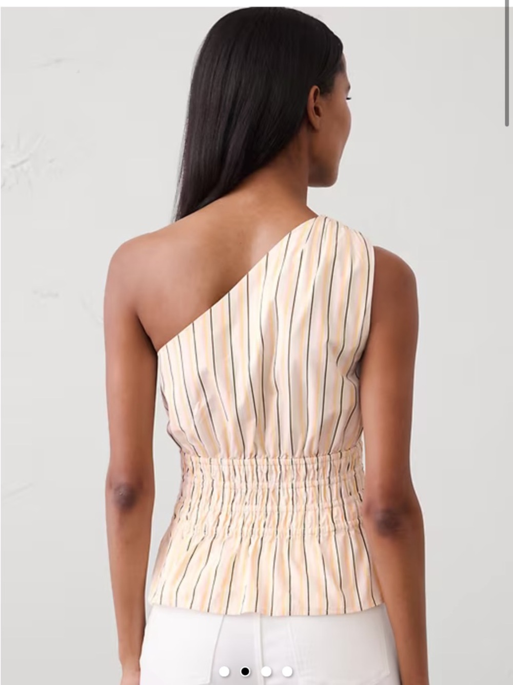 New Banana Republic one shoulder top - Picture 2 of 7